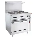 Vulcan EV36S-2FP2HT208, 36-Inch Electric Restaurant Range