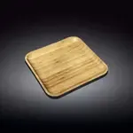 Wilmax WL-771021/A, 8x8-Inch Bamboo Serving Plate, 72/CS