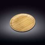 Wilmax WL-771031/A 7-Inch Round Bamboo Plate, 96/CS