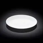 Wilmax WL-991246/A 7-Inch Olivia Round White Porcelain Dessert Plate, 72/CS