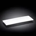 Wilmax WL-992015/A 12x4.7-Inch White Porcelain Sushi/Canape Dish, 36/CS