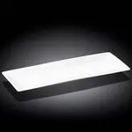 Wilmax WL-992016/A 14x5.5-Inch White Porcelain Sushi/Canape Dish, 18/CS