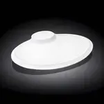 Wilmax WL-992630/A 12-Inch Teona Oval White Porcelain Platter, 18/CS
