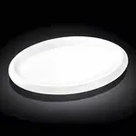 Wilmax WL-992642/A 16-Inch Teona Oval White Porcelain Platter, 12/CS