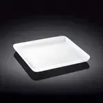 Wilmax WL-992679/A 7.5x7.5-Inch White Porcelain Square Dish, 36/CS