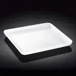 Wilmax WL-992683/A 12x12-Inch White Porcelain Square Dish, 12/CS