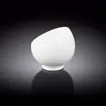 Wilmax WL-995000/A 3.5x3.5-Inch Olivia White Porcelain Sugar/Dessert Bowl, 72/CS