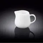 Wilmax WL-995005/A 7 Oz White Porcelain Creamer, 48/CS