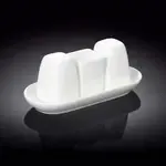 Wilmax WL-996005/SP Ilona White Porcelain Salt&Pepper Set, 24/CS