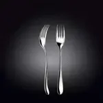 Wilmax WL-999101/6C 8-Inch Stella Stainless Steel Dinner Fork, 6-Piece Set, 6-Piece Set in Colour Box, 48 Sets/CS