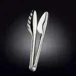 Wilmax WL-999127/A 10-Inch Universal Accessories Stainless Steel Serving Tongs, 96/CS (Discontinued)