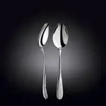 Wilmax WL-999202/6C 8-Inch Julia Stainless Steel Dinner Spoon, 6-Piece Set in a Gift Box, 48 Sets/CS