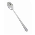 0001-02, Dominion Medium Weight Iced Tea Spoon, 18/0 Stainless Steel, Vibro Finish, 12/Pack