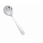 0002-04, Windsor Medium Weight Bouillon Spoon, 18/0 Stainless Steel, Vibro Finish, 12/Pack