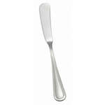 0030-12, Shangarila Extra Heavyweight Butter Spreader, 18-8 Stainless Steel, Mirror Finish, 12/Pack