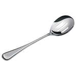 0030-24, Shangarila Extra Heavy 18-8 Stainless Steel Banquet Slotted Spoon, 12/Pack