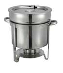 211, 11-Quart Chafer-Style Stainless Steel Soup Warmer, EA