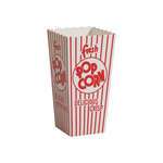 Winco 41048CS, 2.5 Oz Benchmark Popcorn Scoop Boxes, 500 Boxes/Pack
