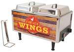 Winco 51072W, Benchmark Chicken Wings Warmer, 120v