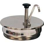 Winco 56752, Benchmark Stainless Steel Condiment Pump for 7 Quart Inset Pan