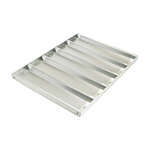 ABPN-5H, 13x18x1-Inch Aluminum Sub Sandwich Roll Pan with Silicone Glaze
