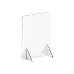 Winco ACSS-2432, 24x32x14-Inch Clear Acrylic Countertop Safety Shield (Discontinued)