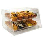 ADC-2, 21x18x12-Inch Clear Acrylic Countertop Display Case with 2 Trays