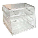 ADC-3, 21x18x16.5-Inch Clear Acrylic Countertop Display Case with 3 Trays