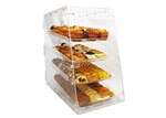 ADC-4, 14x24x24-Inch Clear Acrylic Countertop Display Case with 4 Trays