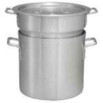Winco ALDB-16, 16-Quart Double Aluminum Boiler with Cover (Discontinued)