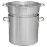 Winco ALDB-20, 20-Quart Aluminum Double Boiler Set, NSF (Discontinued)