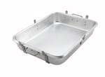 ALRP-1824L, Aluminum Roasting Pan with Straps and Lugs