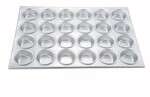 AMF-24, 20.5x14-Inch 24-Compartment Aluminum Muffin Pan