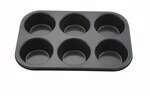 AMF-6NS, 13-8.5-Inch 6-Cup Non-Stick Aluminum Muffin Pan