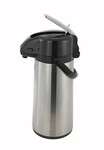 AP-835, 3.0-Liter Glass-Lined Steel Body Lever-Top Vacuum Server