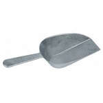 ASFB-24, 24-Ounce Aluminum Scoop Flat Bottom