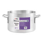 ASHP-26, 26-Quart Elemental Aluminum Sauce Pot, 6 mm Thickness, NSF