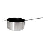 Winco ASP-10NS, 10-Quart Heavy Duty Non-Stick Aluminum Sauce Pan with Helper Handle, NSF (Discontinued)