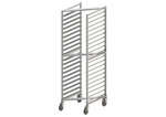 AWZK-20, Welded 20-Tier Rack for Aluminum Sheet Pans, Nesting Style, 3-inch Spacing, NSF