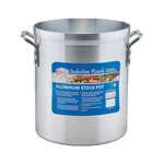 Winco AXSI-16, 16-Quart Induction Ready Aluminum Stock Pot with 4-mm Stainless Steel Bottom, NSF (Discontinued)