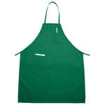 Winco BA-PLG, 31x26-Inch Light Green Full Length Bib Apron with Pocket