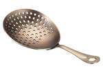 BAJS-6AC, 6.38-inch 18/8 Stainless Steel Julep Strainer, Antique Copper Finish
