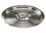 BAMN-6C, 8-Inch Dia 6-Quart Stainless Steel Bain Marie Pot Cover, NSF