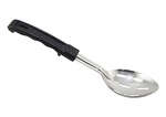 BHSN-11, 11-Inch Stainless Steel Slotted Basting Spoon with Bakelite Handle, Black, NSF