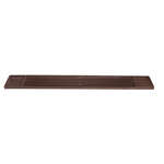 BM-327B, 27x3.25-Inch Brown Rubber Bar Mat