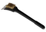 BR-12, 12-Inch Grill and BBQ Brush with Brass Bristles, EA
