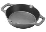 CASD-10, 10-Inch Dia FireIron Cast Iron Skillet with Dual Handles, EA