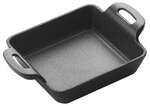 CASM-4S, 5-Inch 10 Oz FireIron Rectangular Mini Cast Iron Server, EA