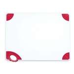 CBN-1218RD, 12x18x0.5-Inch Cutting Board with Hook, Red, NSF