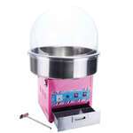 Winco CCM-28, Show Time Electric Cotton Candy Machine with 20.5-Inch Stainless Steel Bowl, 1080W